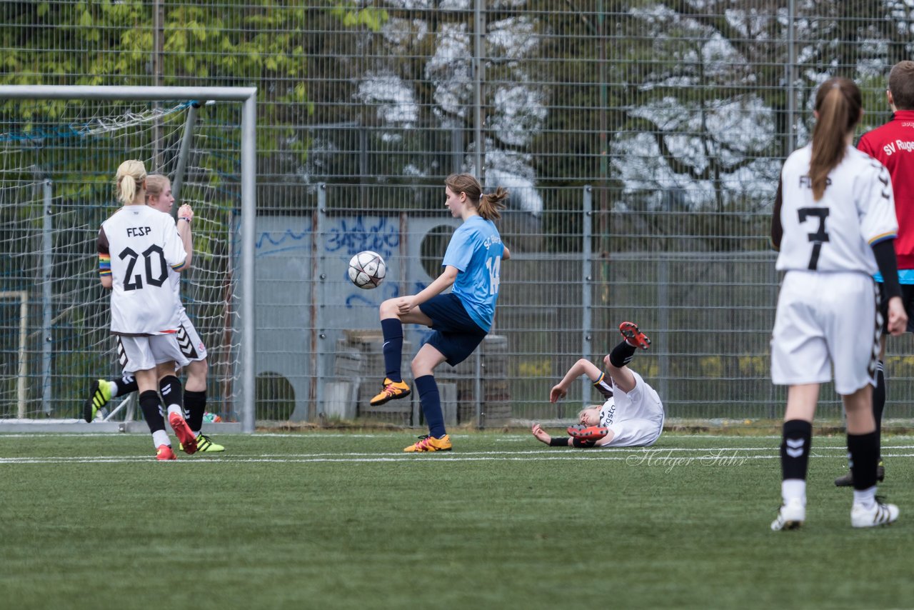 Bild 142 - B-Juniorinnen Ellerau - St. Pauli : Ergebnis: 1:1